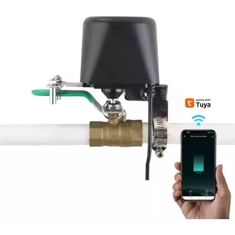 GISE GV-WF Smart Wi-Fi ovládanie vodného/plynového ventilu, kompatibilné s Tuya