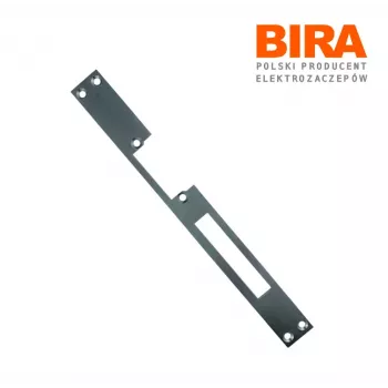 HARTTE OK-P4 dlhá plochá lišta pre elektrický otvárač dverí, 3 mm, otvorená