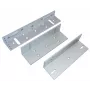 BIRA MG350ZL ZL-Type montážny držiak pre 350kg magnetický zámok, strieborný