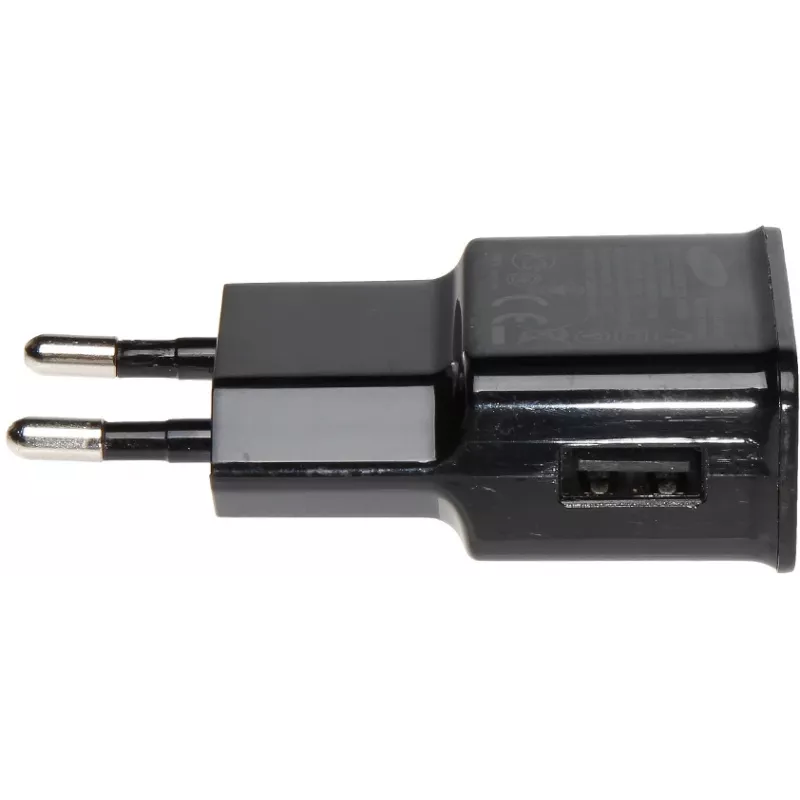 DELTA USB napájací zdroj 5V 2A čierny