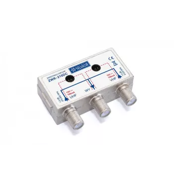 TELMOR ZWR-210DC anténny diplexer / combiner