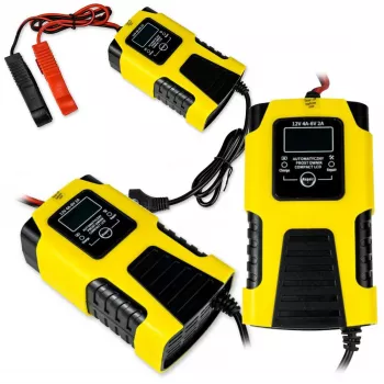 Volt Polska automatická nabíjačka batérií 12V 4A / 6V 2A LCD