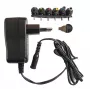 ESPE ESPE-24UN-W2E univerzálny nastaviteľný AC/DC napájací adaptér 3-12V 2A 1m