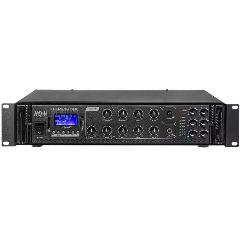 HQM 3407 FM/MP3/BLUETOOTH rádiový zosilňovač 180W