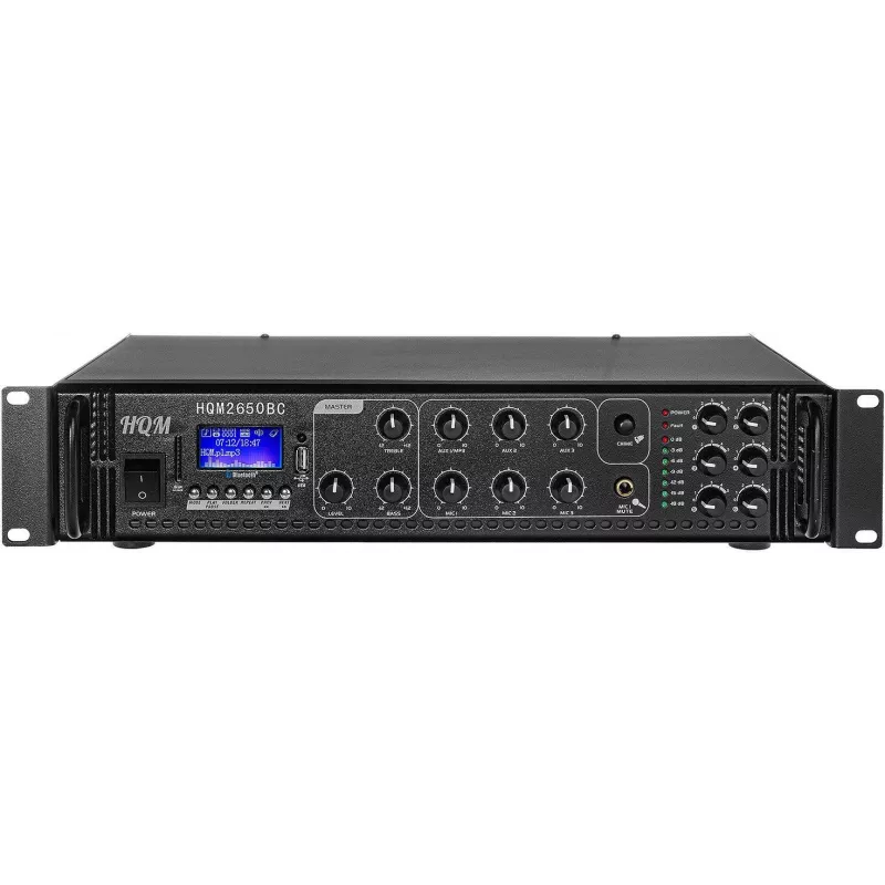 HQM HQM2650B FM/MP3/BLUETOOTH rádiový zosilňovač 650W