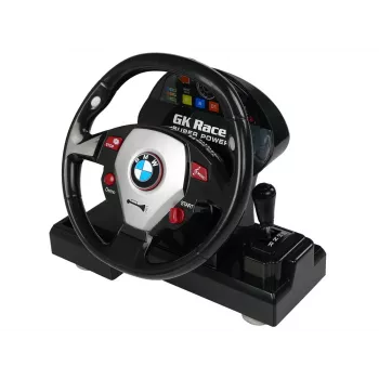 LEAN TOYS Diaľkovo ovládané BMW M3 biele 2.4G volant Pilot 1:18 zvuk svetlá