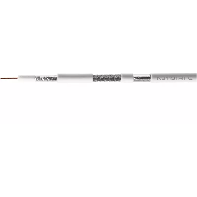 CONOTECH NS-113TRI HQ RG-6 koaxiálny kábel LSOH B2ca 500m biely