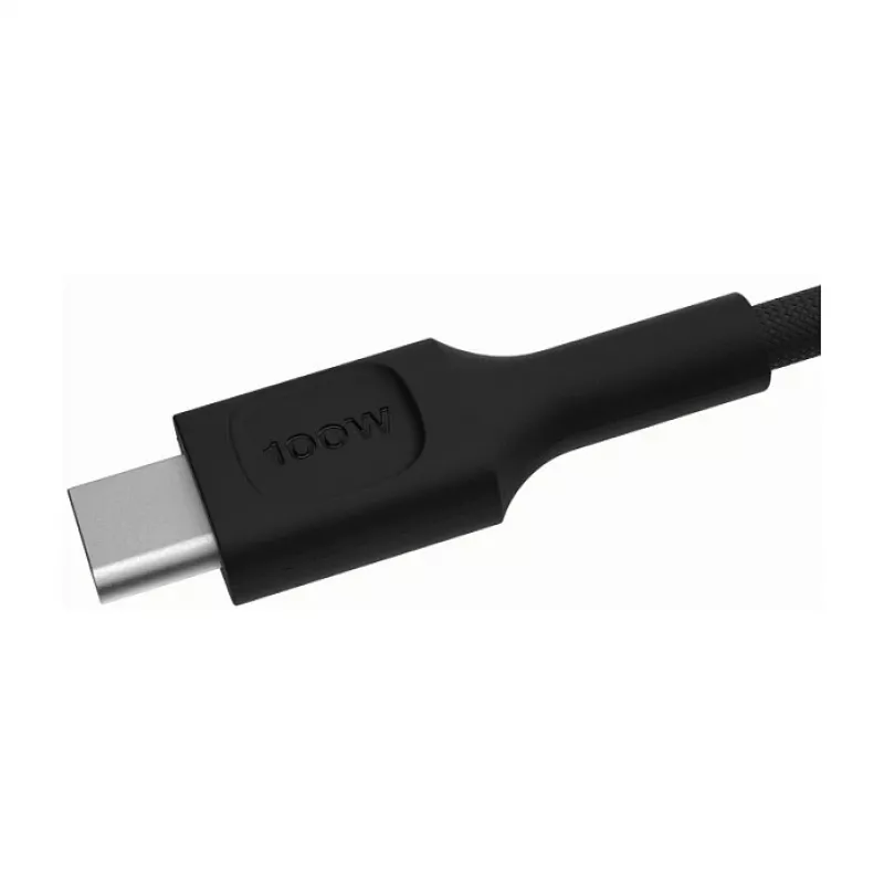 Green Cell PowerStream kábel USB-C na USB-C 100W, 0,3 m, čierny