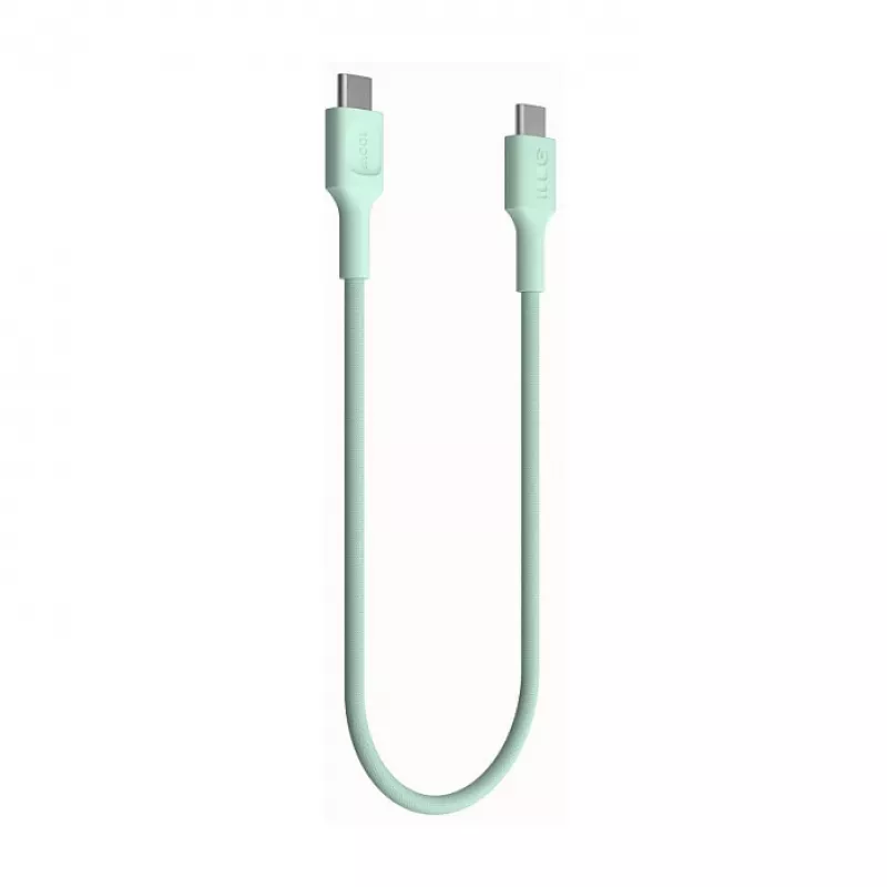 Green Cell PowerStream USB-C na USB-C kábel 100W 2m mintová zelená