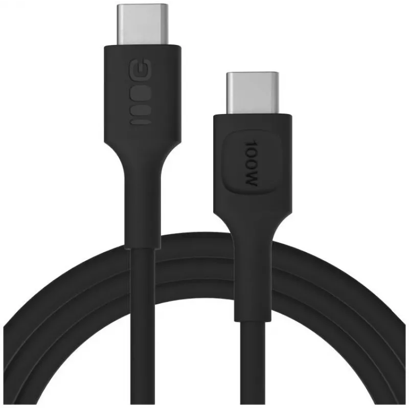 Green Cell PowerFlex rýchlonabíjací USB-C na USB-C kábel 100W 2m čierna
