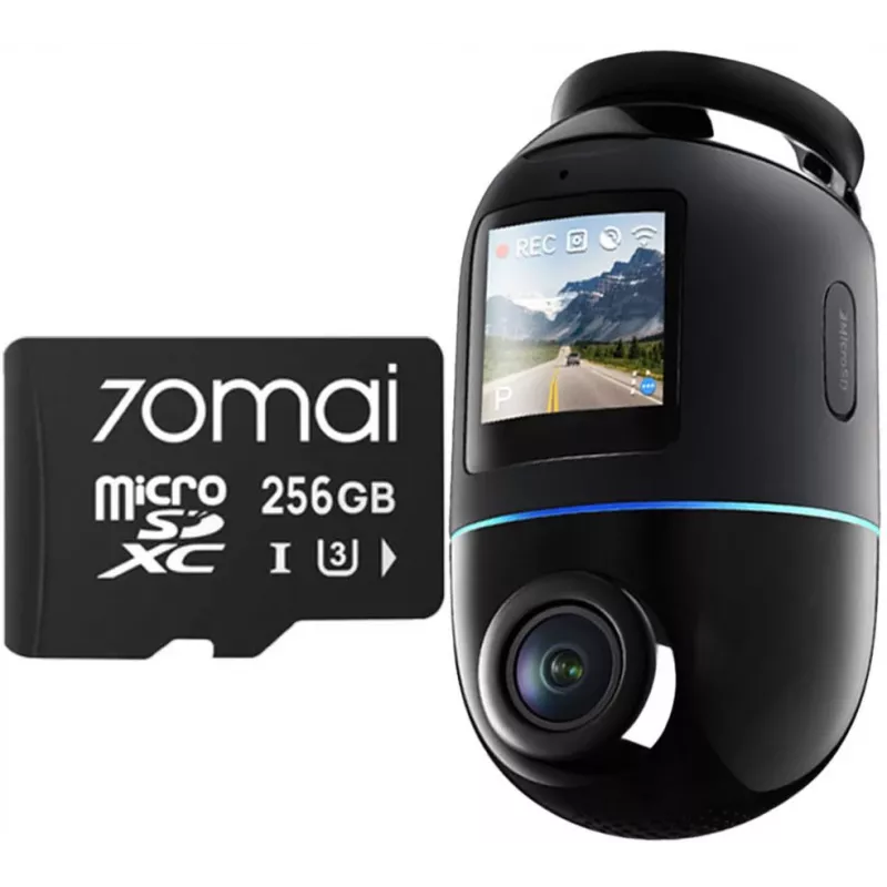 70mai X800 Omni 4K autokamera čierna + 256GB SD karta