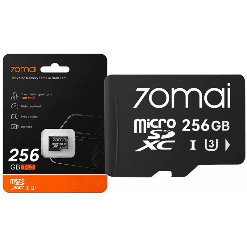 70mai X800 Omni 4K autokamera čierna + 256GB SD karta