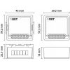OXT Mini ovládač roliet ZigBee Tuya