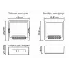 OXT Mini Smart WiFi reléový spínací modul 2-kanálový Tuya T222