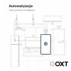 OXT T220P Wi-Fi reléový modul, 1 okruh, 16 A, meranie spotreby, Tuya