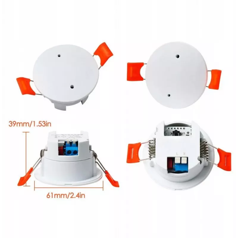 OXT T150 mmWave radarový senzor prítomnosti a jasu 230V WiFi Tuya Smart Life