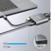 ZENWIRE USB-C hub 4-in-1 adaptér 2x HDMI 4K USB 3.0 Space Gray BYL-2309