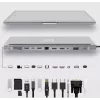 ZENWIRE USB-C hub adaptér 12-in-1 dokovacia stanica 2x HDMI 4K Ethernet RJ45 USB 3.0 BYL-2211