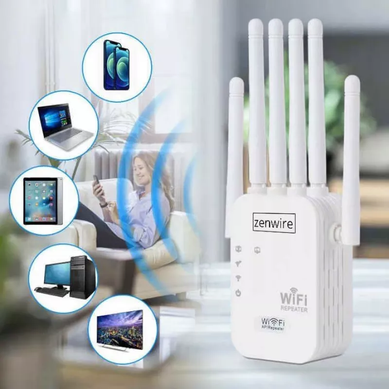 Zenwire WDR611U vonkajší WiFi 5G opakovač extender 300 Mbps