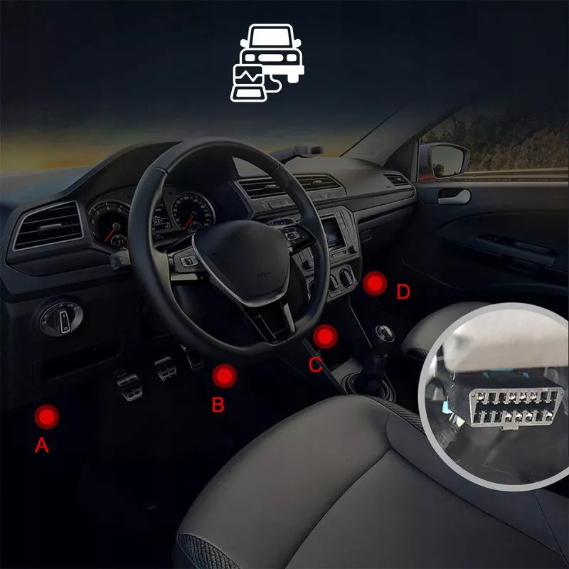 ZENWIRE V620 OBD2 ELM327 CAN rozhranie diagnostický skener