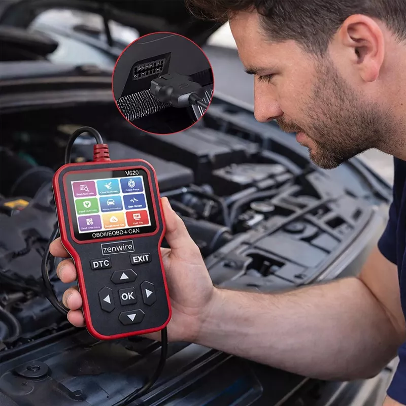 ZENWIRE V620 OBD2 ELM327 CAN rozhranie diagnostický skener