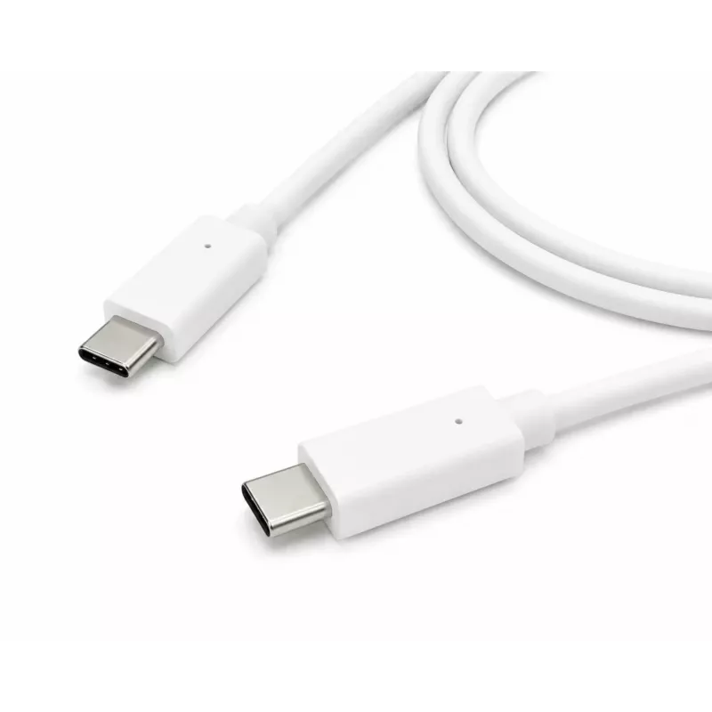 Accura USB-C na USB-C kábel 2,0 m 100 W biely