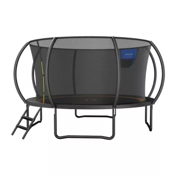 MERACH MR-2429B3 trampolína, 4,5 m (15 ft) okrúhla so záchytnou sieťou, max. 150 kg, 96 pružín
