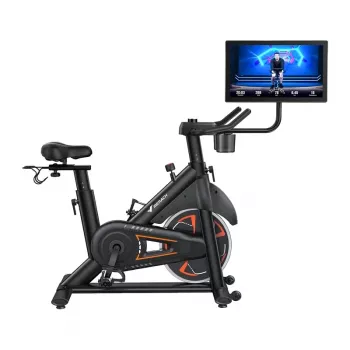 MERACH MR-S36B3 rotoped - magnetický vzpriamený bicykel s Bluetooth, LCD displejom, remeňovým pohonom, 6 kg zotrvačník, max. hmotnosť používateľa 120 kg