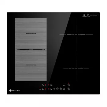 AMZCHEF CE-FS-I72S-FFDD07 4-zónová indukčná varná doska 7200W čierna na zabudovanie