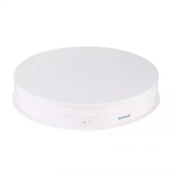 PULUZ elektrický otočný tanier displej 30cm USB (biela)