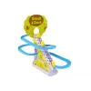 LEAN TOYS vzdelávacia hra pretekárska dráha šmýkačka kačičky lezenie