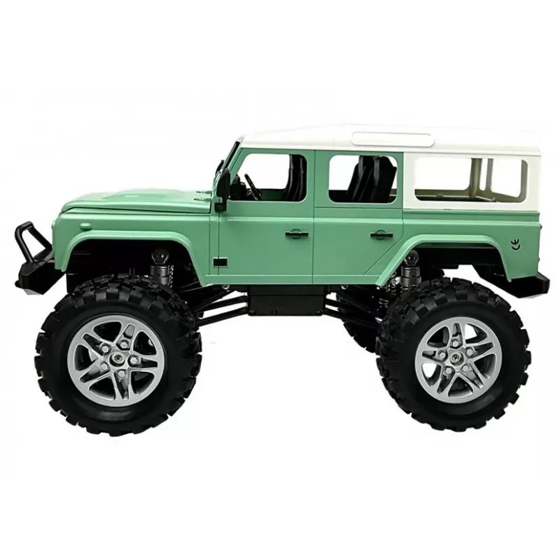 Double E diaľkovo ovládané auto Jeep R/C zelená 7,5 km/h 1:14 2,4G