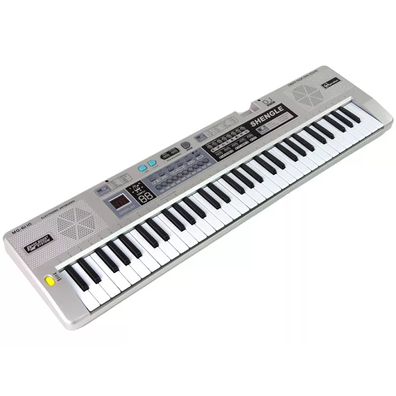 LEAN TOYS Keyboard MQ-6110 mikrofón organ 61 klávesov