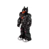 LEAN TOYS interaktívny robot s chôdzou, zvukom a svetlom, čierny