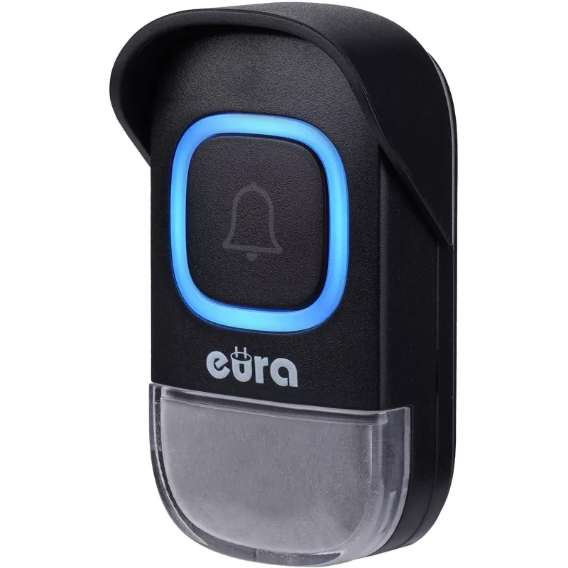 EURA WDP-46A3 bezdrôtová sada zvončeka čierna