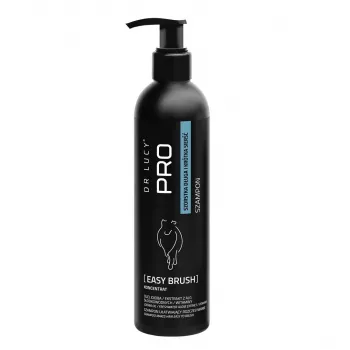 DR LUCY PRO EASY BRUSH 250 ml - šampón na uľahčenie česania pre psov s dlhou, hrubou srsťou