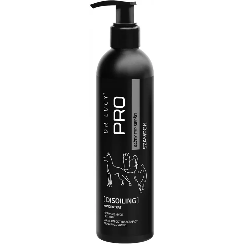 DR LUCY PRO DISOILING 250ml odmasťujúci šampón pre psov