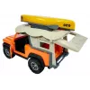 LEAN TOYS kempingové auto Jeep so zvukmi a svetlami