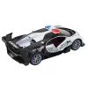 LEAN TOYS diaľkovo ovládané RC policajné auto v mierke 1:12, biele