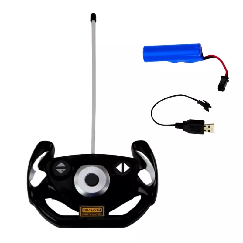 LEAN TOYS RC diaľkovo ovládané auto športové auto so svetlami modré 1:16