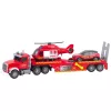 LEAN TOYS hasičské auto odťahové auto helikoptéra auto svetlá zvuky červené
