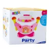 LEAN TOYS baby bubon hudobný interaktívny svetlá zvuky ružový