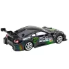 LEAN TOYS driftové auto RC čierne zelené 30km/h 1:16