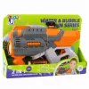 LEAN TOYS Elektrická vodná pištoľ bubliny 2in1 oranžová