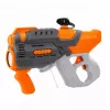 LEAN TOYS Elektrická vodná pištoľ bubliny 2in1 oranžová