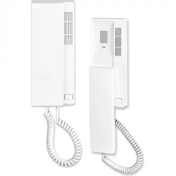 ACO INS-UP720B UNIFON - držiak, digitálny interkomový mikrotelefón s 1 tlačidlom, biela