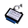 ACO INS-UP UNIFON - audio interkomový mikrotelefón s 2 tlačidlami s magnetickým uchytením mikrotelefónu, biela