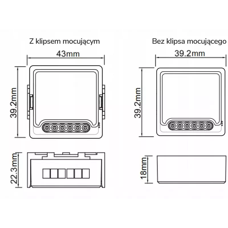 OXT T250G ZigBee modul senzora garážových dverí s magnetickým kontaktom pre TUYA Smart Life