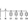 OXT Mini modul scénického ovládača 12 akcií 230V ZigBee TUYA T254