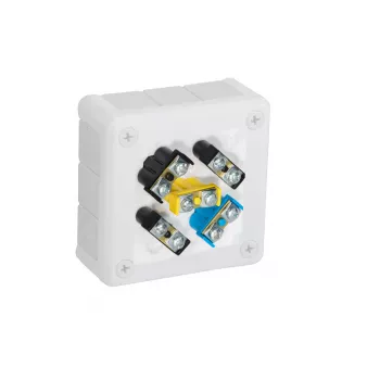 VIPLAST VP-41 nástenná rozvodná krabica 12 vstupov biela IP55 98x98x42mm 041-51